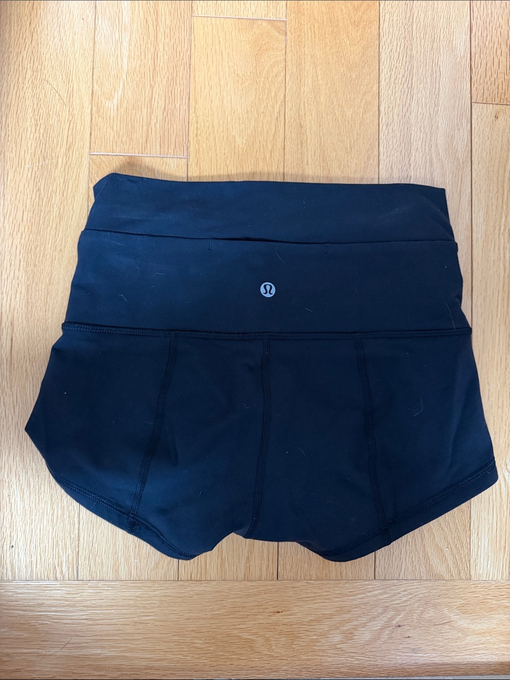 lululemon athletica Black High-Rise Athletic Shorts